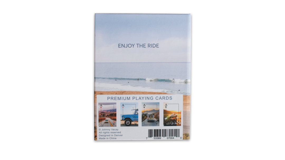 Johnny Vacay - Surf Rides Playing Cards