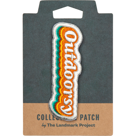 Outdoorsy Embroidered Patch