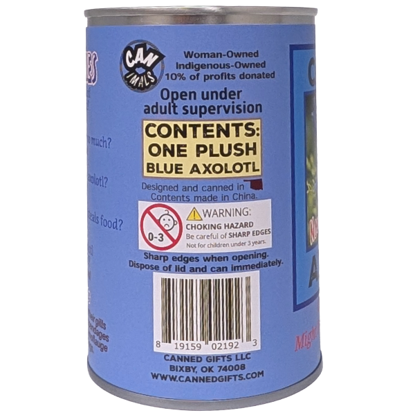 Canned Blue Axolotl