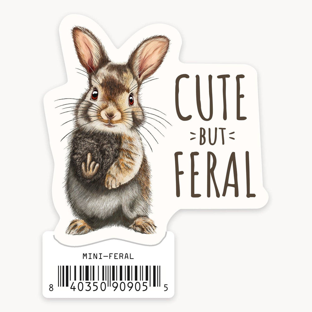 Feral - Mini Sticker