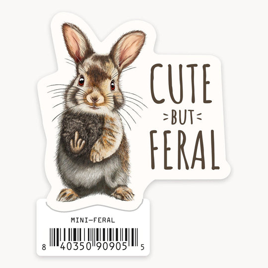 Feral - Mini Sticker