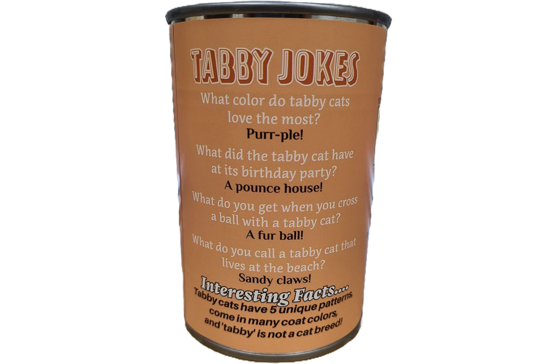 Canned Orange Tabby Cat