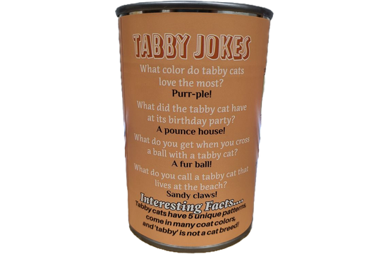 Canned Orange Tabby Cat