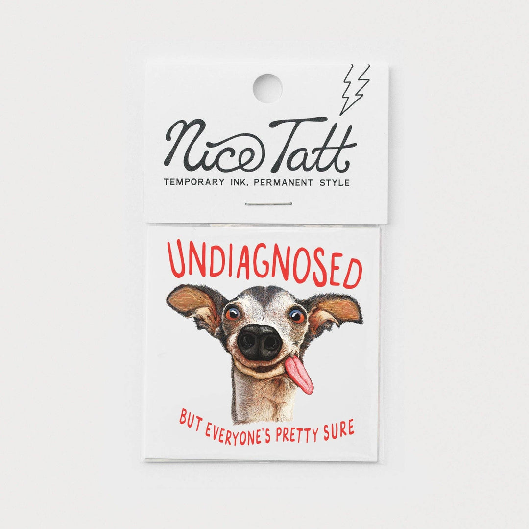 Undiagnosed - Temporary Tattoo