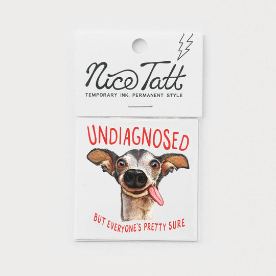 Undiagnosed - Temporary Tattoo
