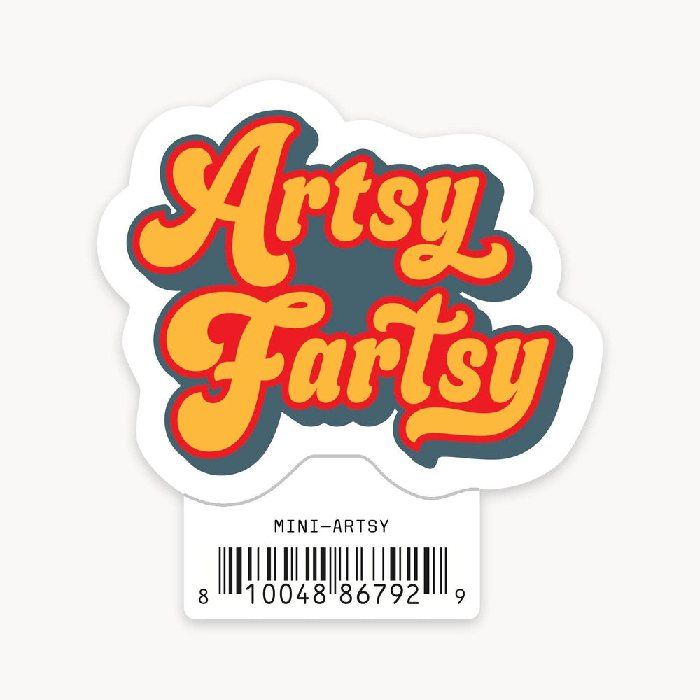 Artsy Fartsy - Mini Sticker