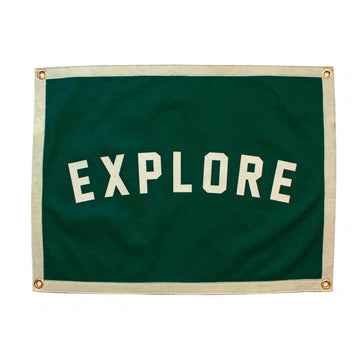 Oxford Pennant - Explore Camp Flag