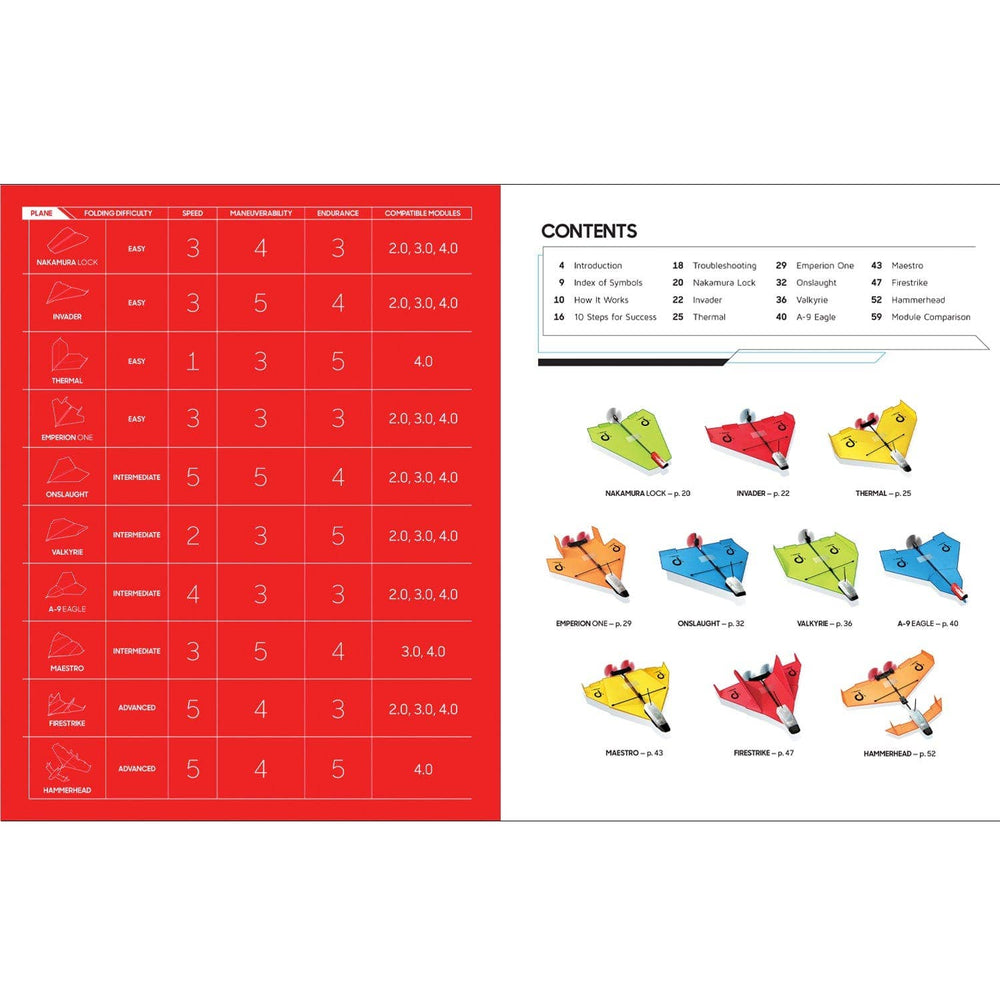 PowerUp Toys - POWERUP Paper Airplane Book