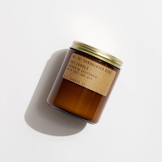 Sandalwood Rose - 7.2 oz Soy Candle