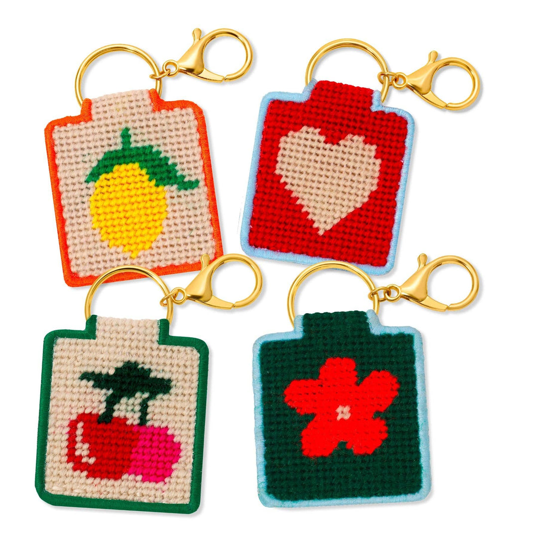Needlepoint Keychain Kit