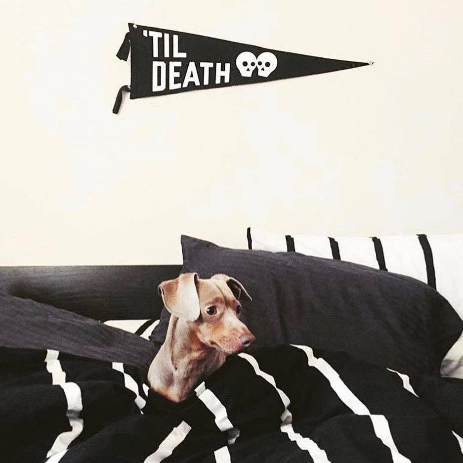 Oxford Pennant - Til Death Wedding Pennant