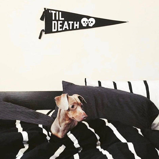 Oxford Pennant - Til Death Wedding Pennant