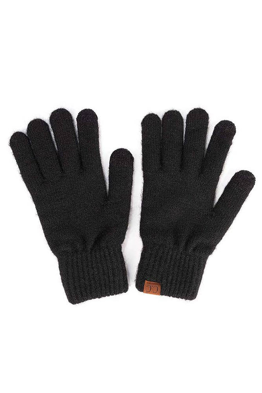 C.C Heather Knit Gloves