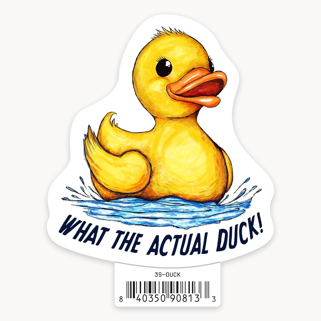 Duck - 3" Art Sticker