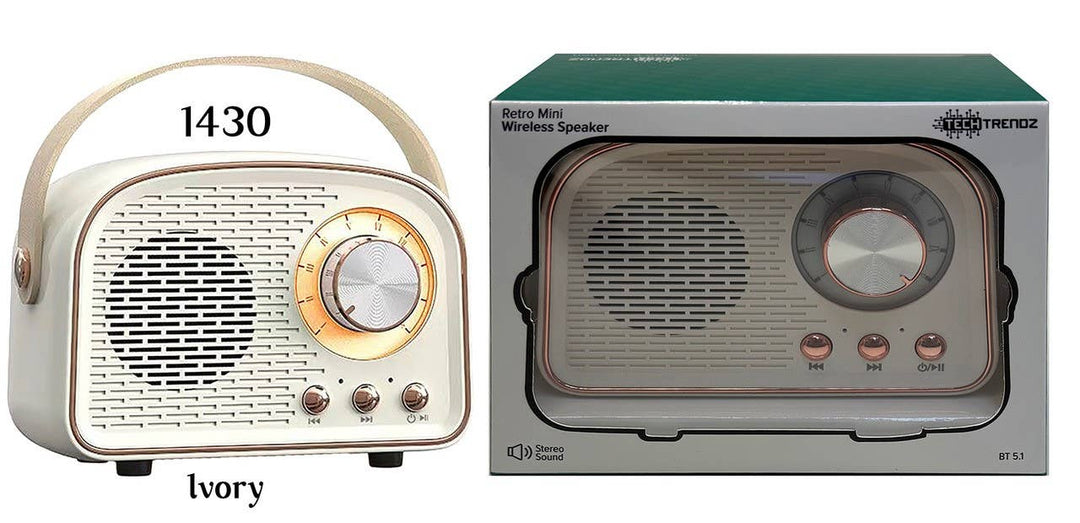 Tech Trendz - Retro Bluetooth Speaker