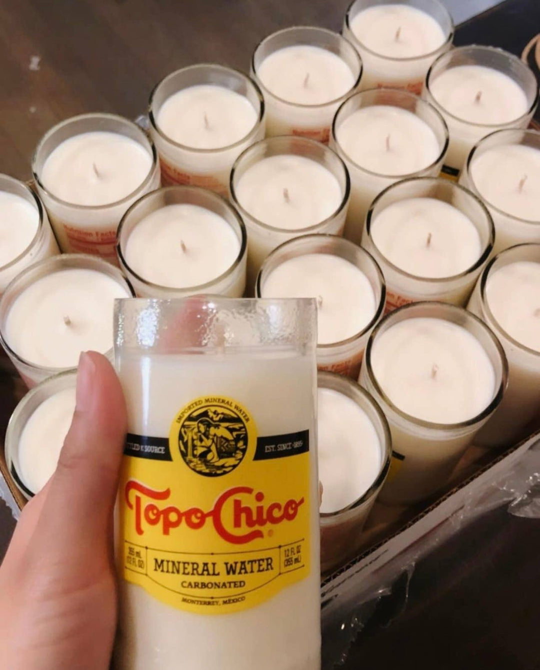 Mint Mojito Topo Chico Candle