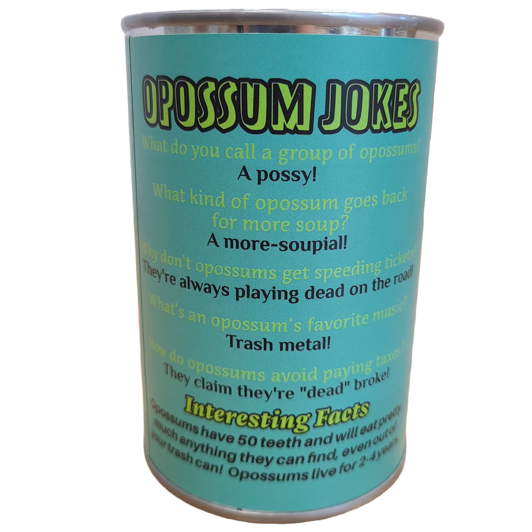 Canned Oliver the Opossum