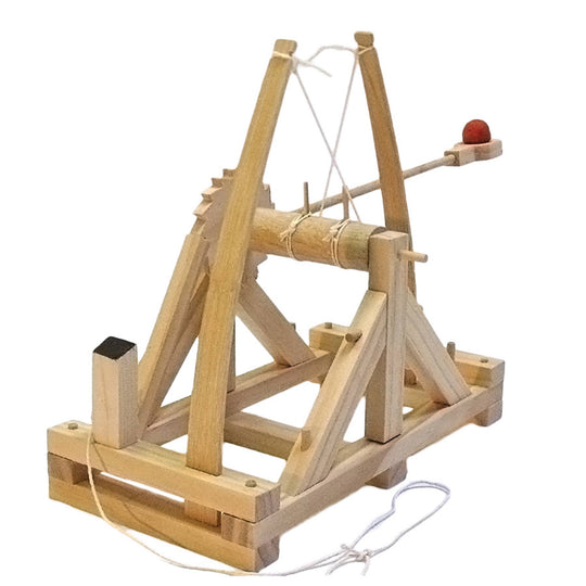 Catapult Kit-Wooden Engineering Model Building Kit