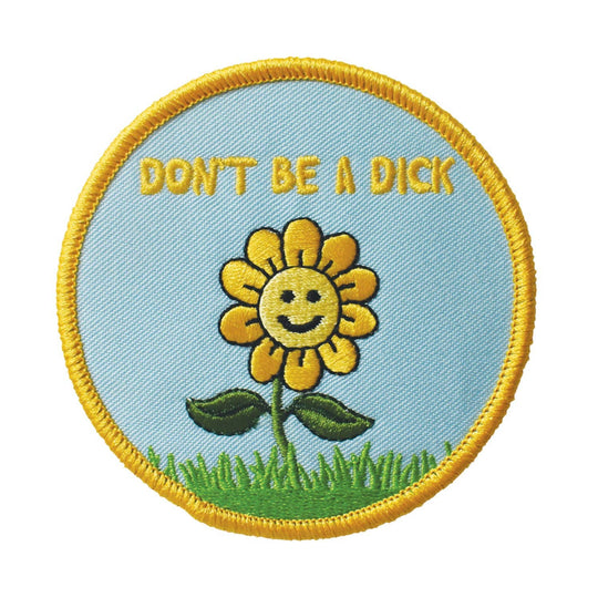 Retrograde Supply Co. - Don't Be a Dick (Iron-On Patch)