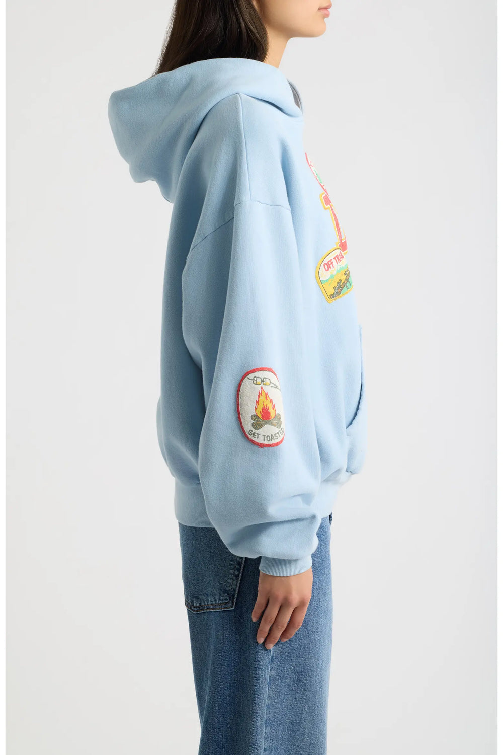 Camp Patches Oversized Hoodie