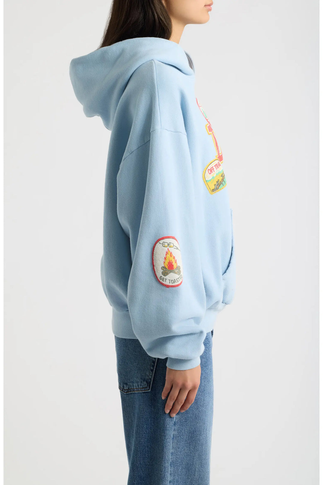 Camp Patches Oversized Hoodie