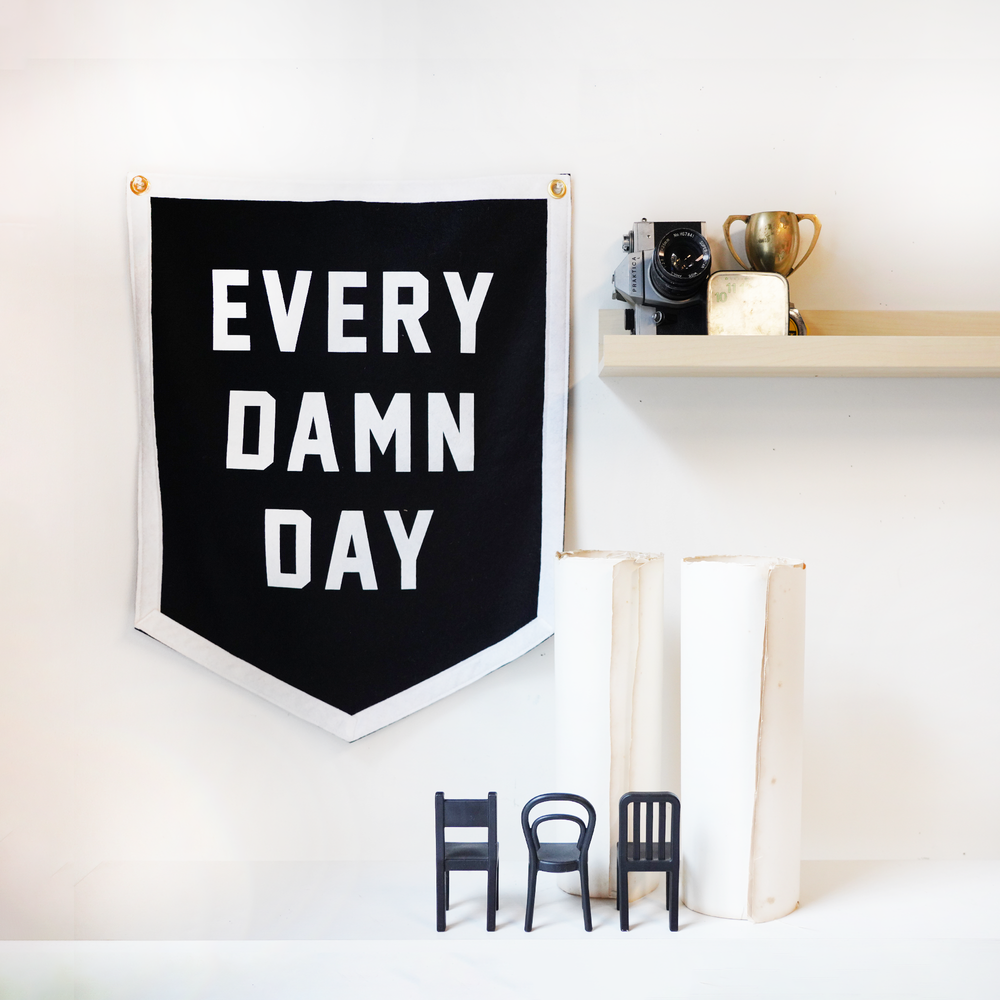 Every Damn Day Camp Flag