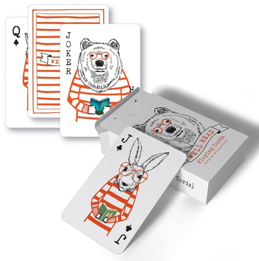 Gibbs Smith - Well-Read Playing Cards
