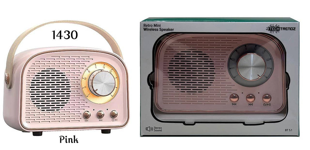 Tech Trendz - Retro Bluetooth Speaker