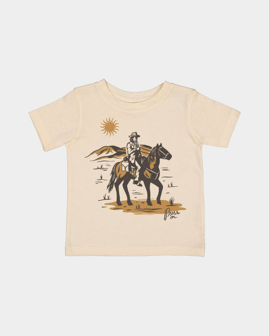 Press On Western Kids Tee