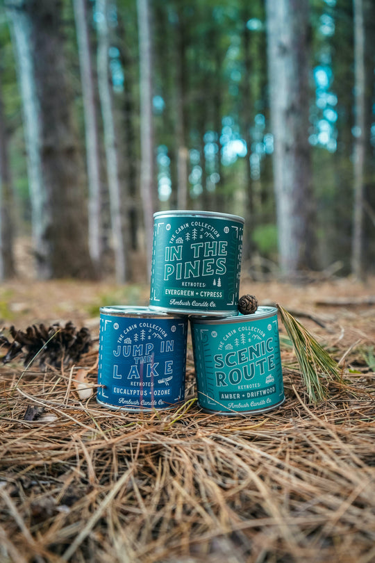Ambush Candle Co. - Jump In The Lake | Eucalyptus + Ozone 8oz Soy Candle