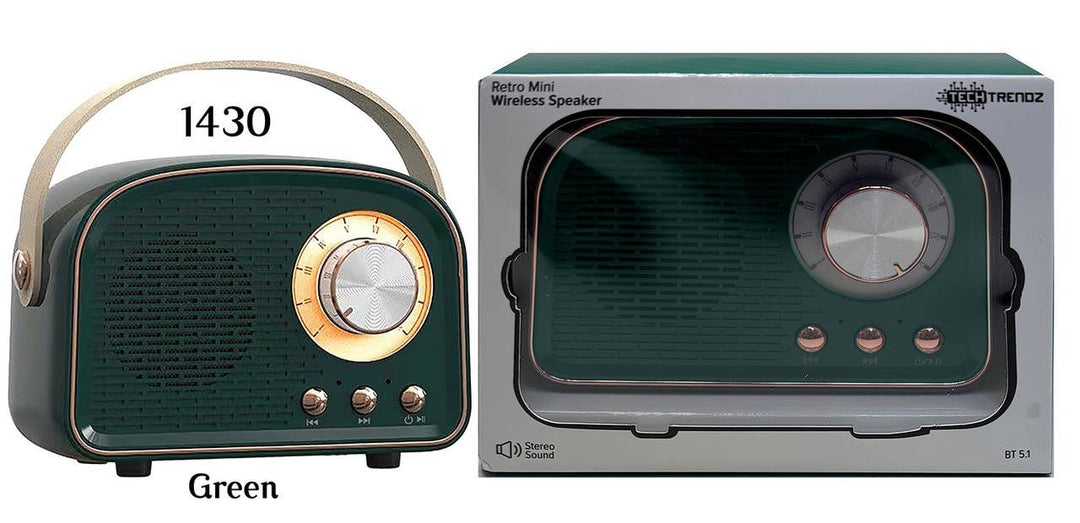 Tech Trendz - Retro Bluetooth Speaker