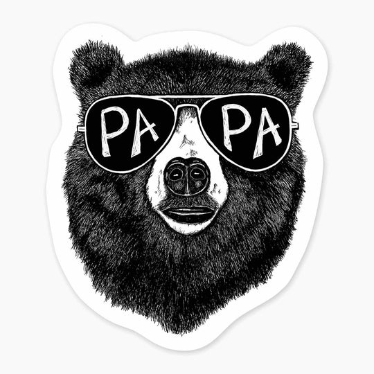 Clean Papa - 3" Art Sticker