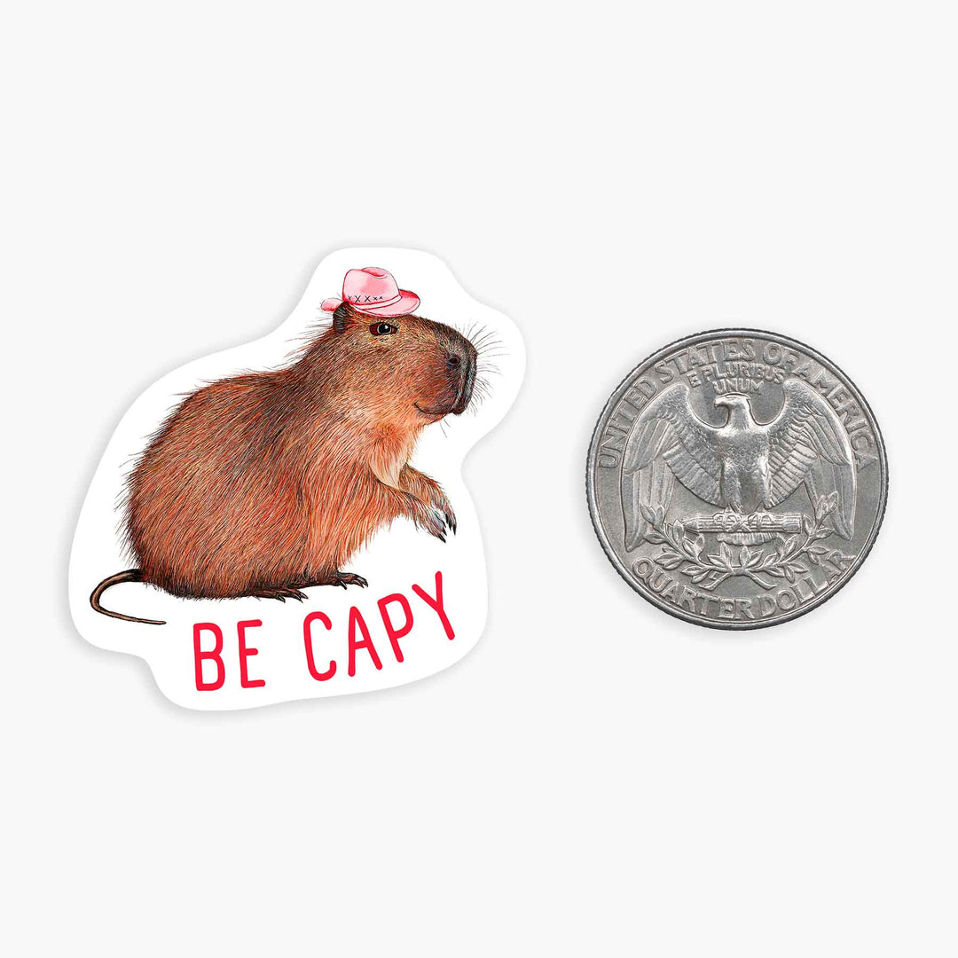 Be Capy - Mini Sticker