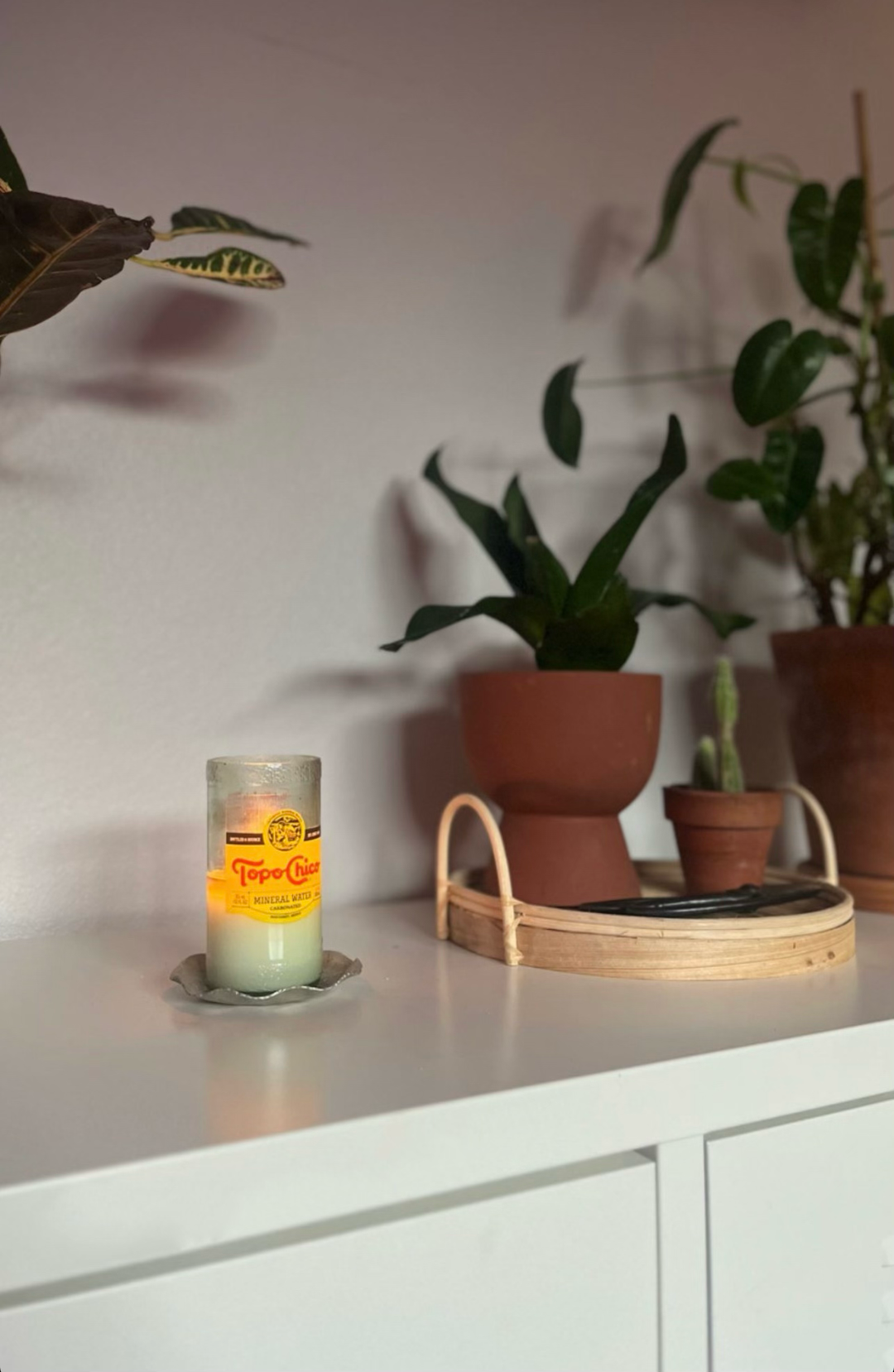 Mint Mojito Topo Chico Candle