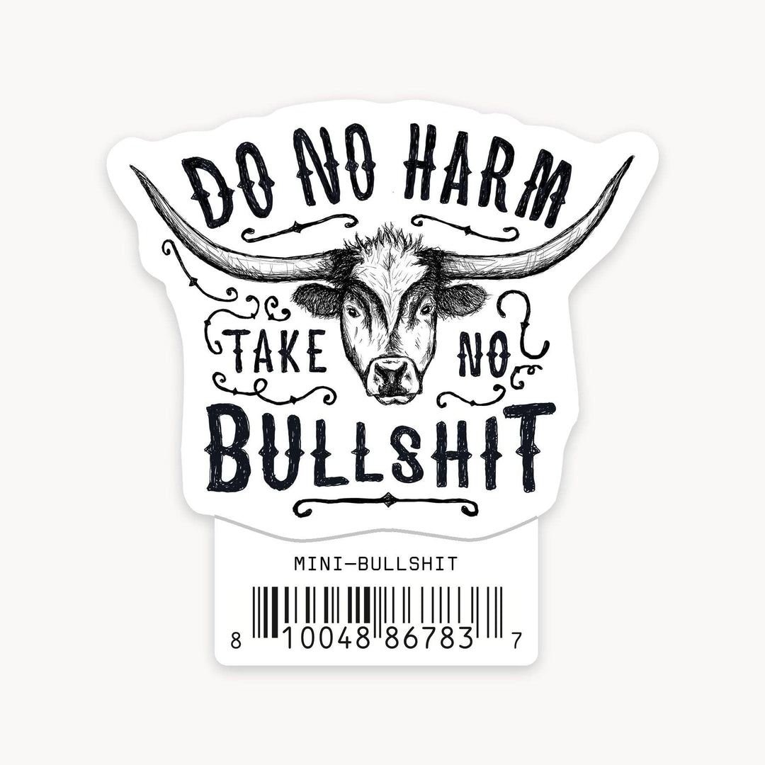 Bullshit - Mini Sticker