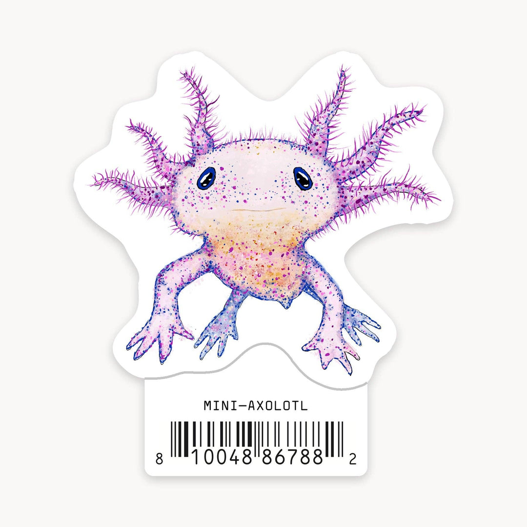 Axolotl - Mini Sticker