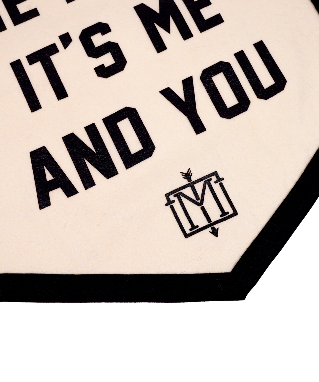 Oxford Pennant - After The Party It's Me and You Camp Flag • The Menzingers x Oxford Pennant