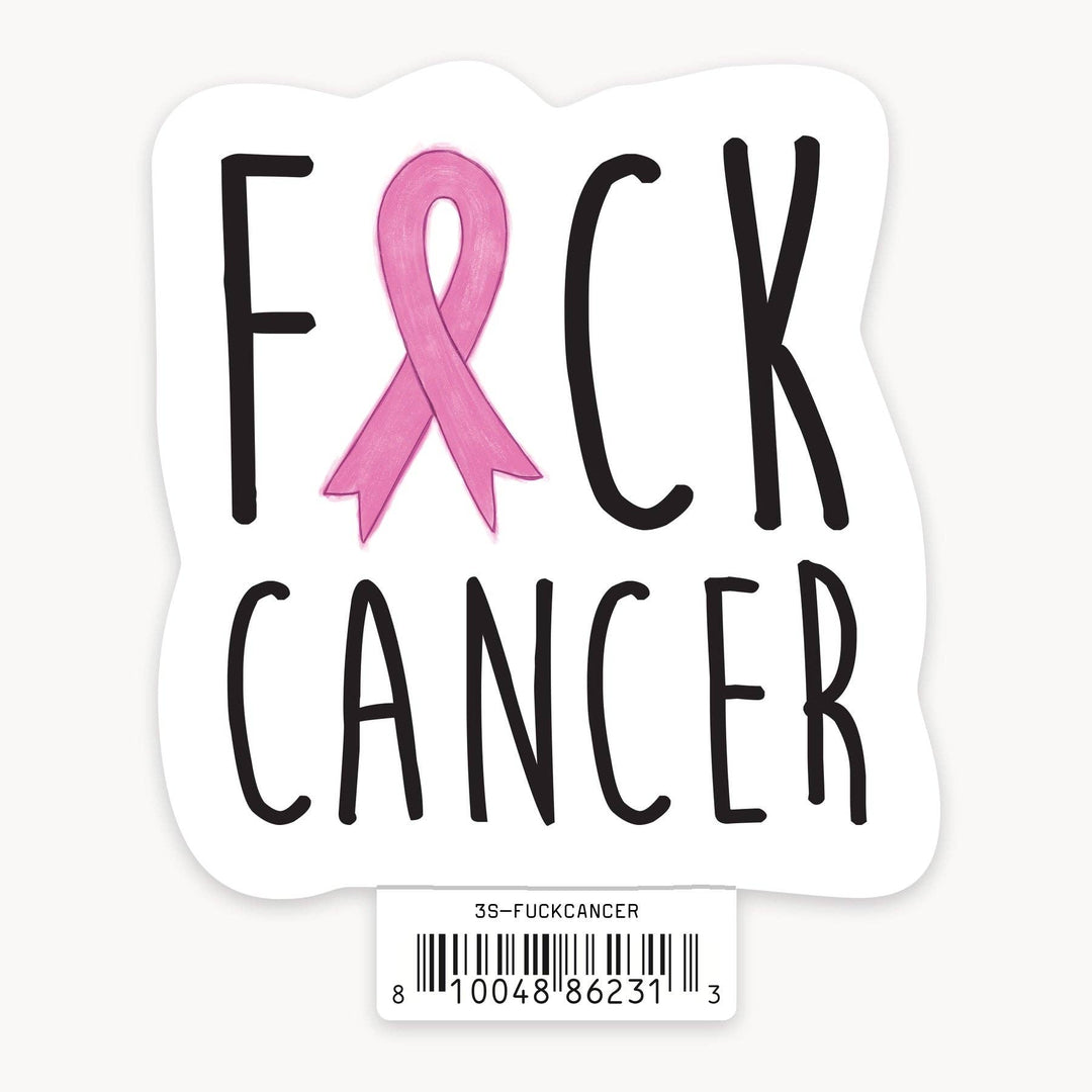 Fuck Cancer - 3" Art Sticker