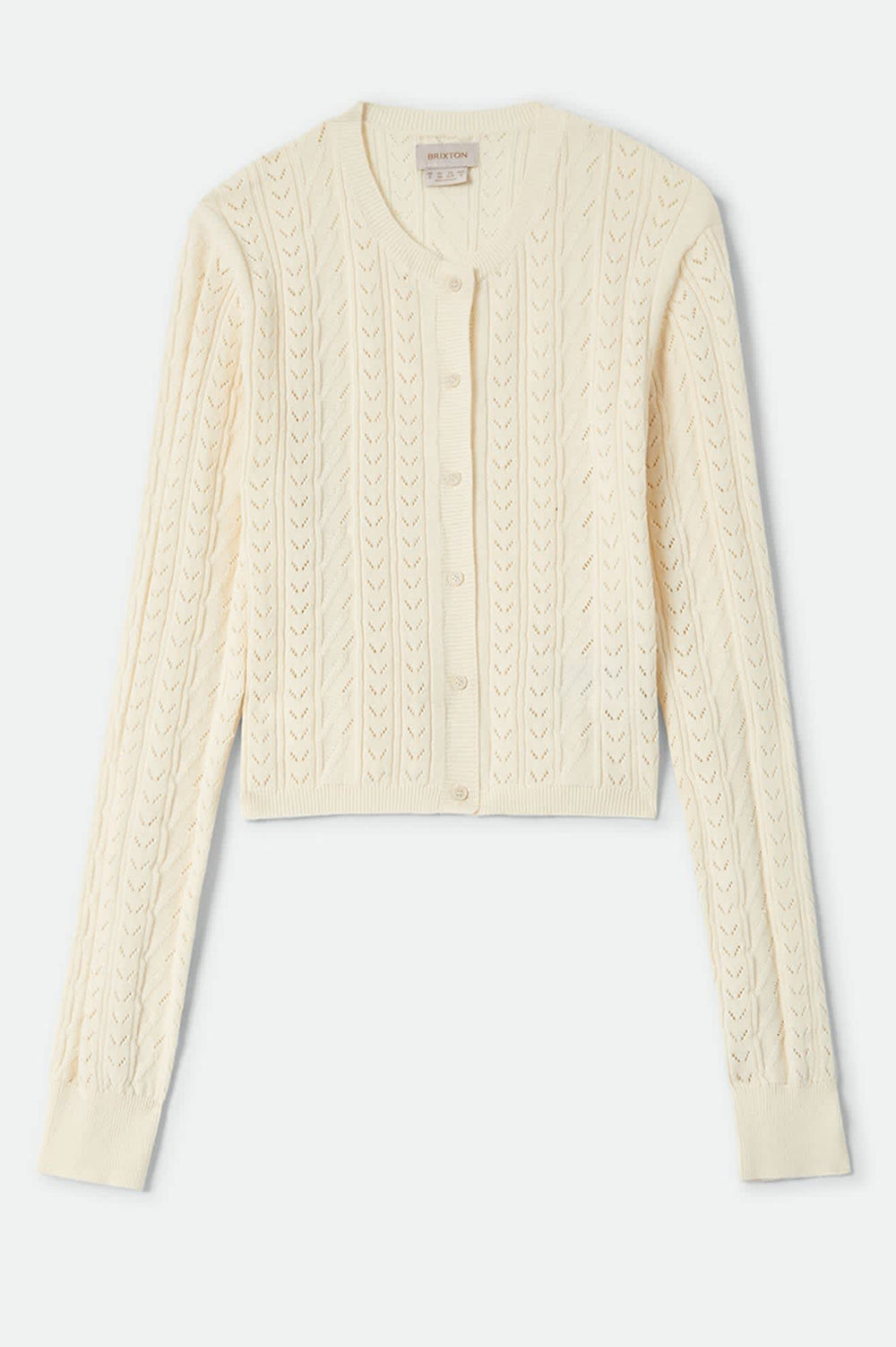 Brixton Bixby LW Cardigan Wax Paper