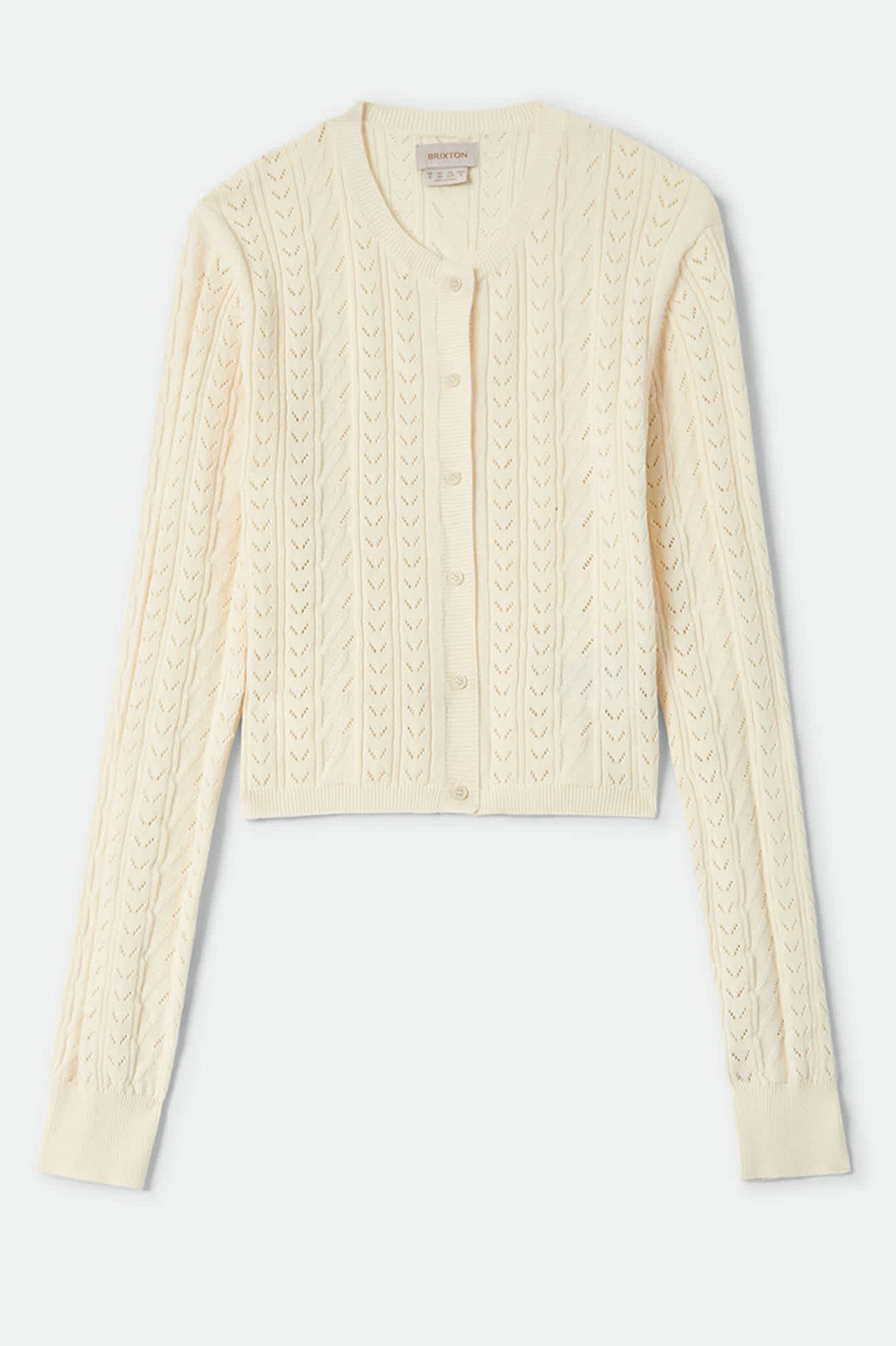 Brixton Bixby LW Cardigan Wax Paper