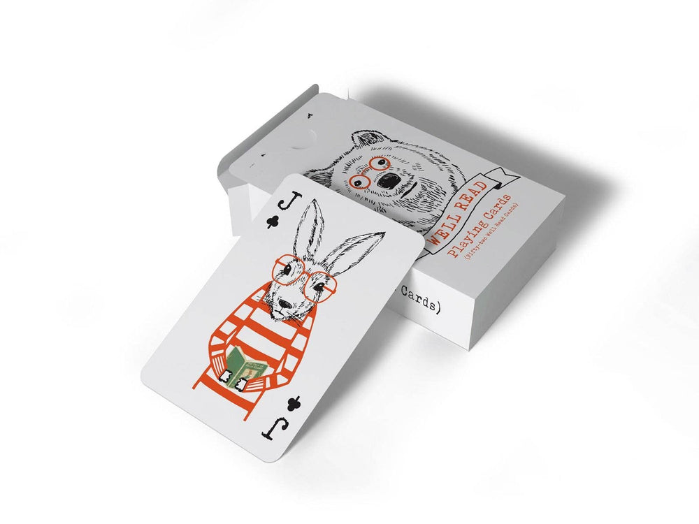 Gibbs Smith - Well-Read Playing Cards