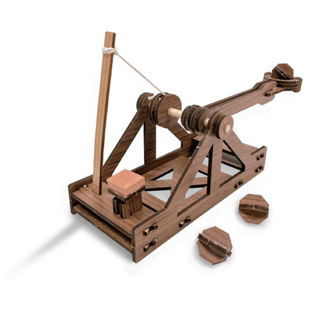Copernicus Toys - Mini Catapult : Wooden Engineering Model Building Kit