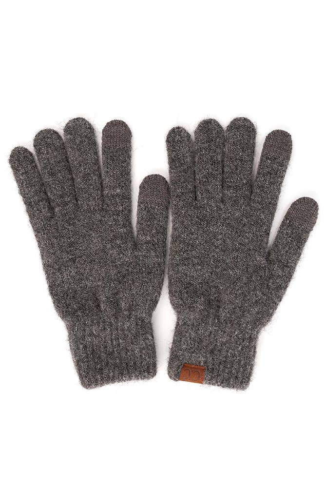 C.C Heather Knit Gloves