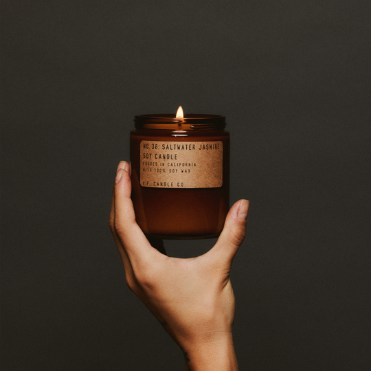 Saltwater Jasmine - 7.2 oz Standard Soy Candle