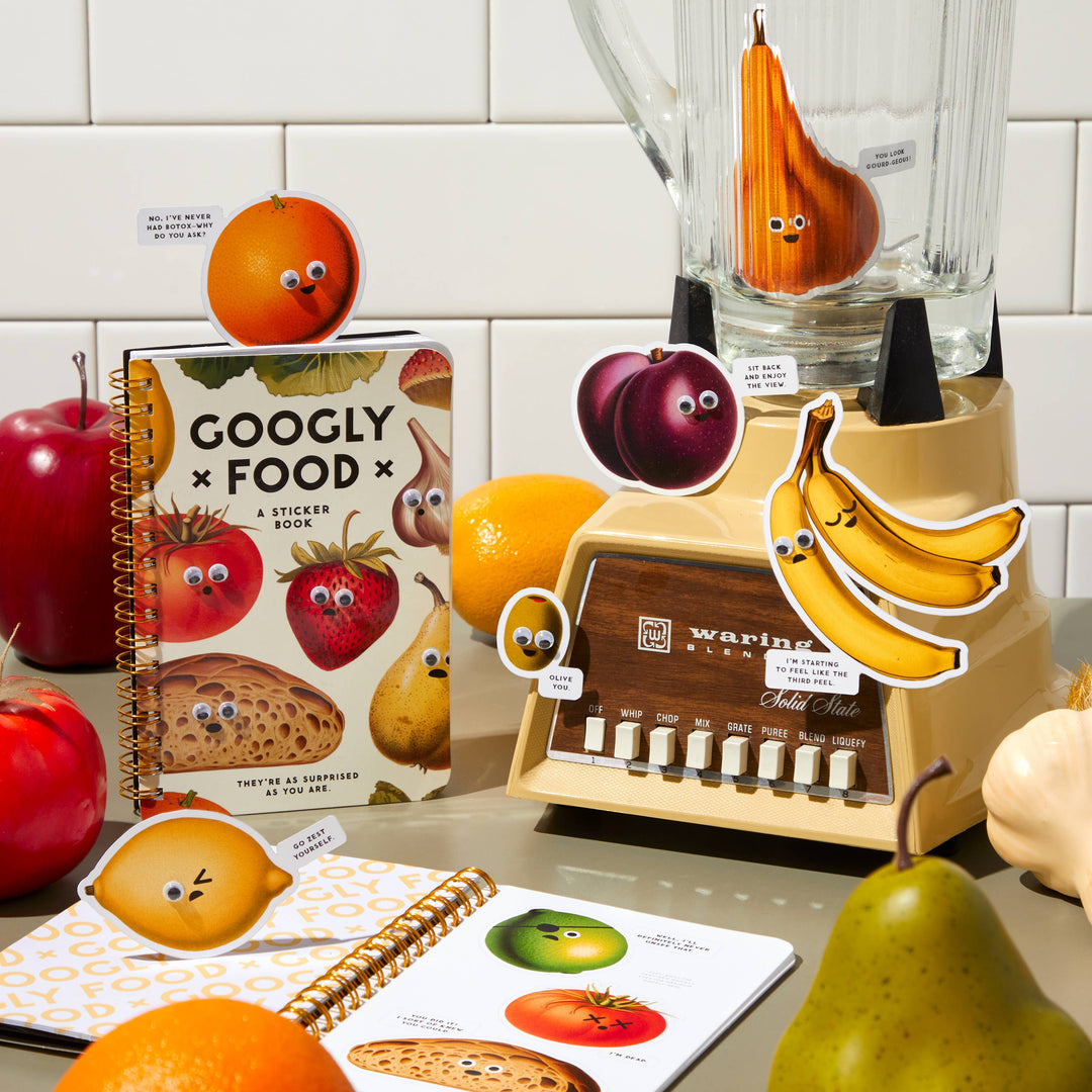 Googly Food Sticker Book