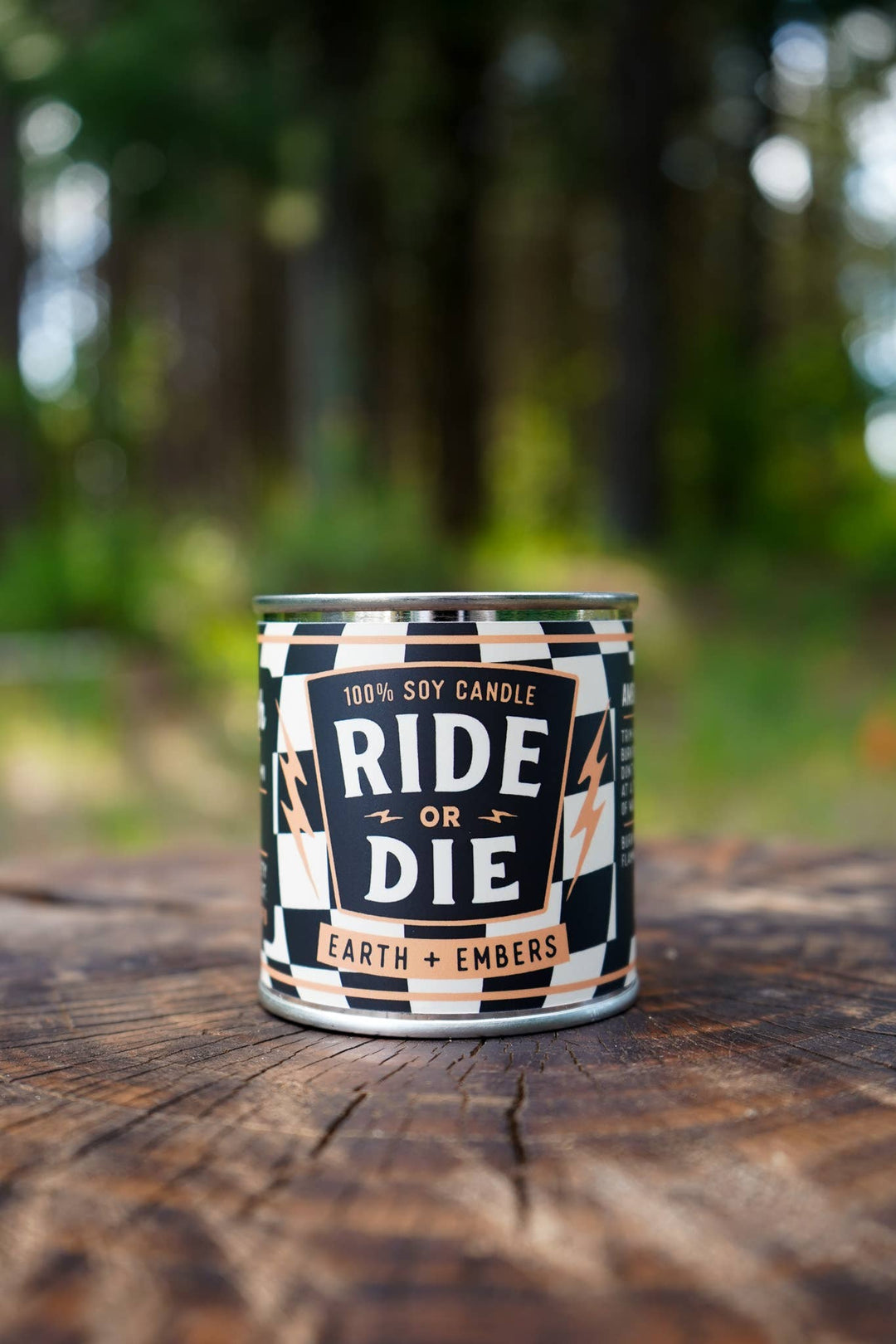 Ambush Candle Co. - Ride Or Die | Earth & Embers 8oz Soy Candle