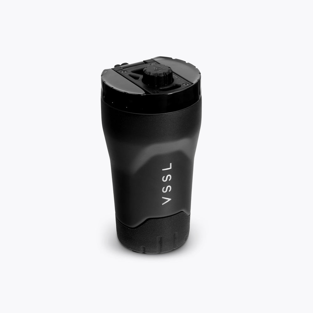 Rift Tumbler 10 oz in Black, VSSL, detail