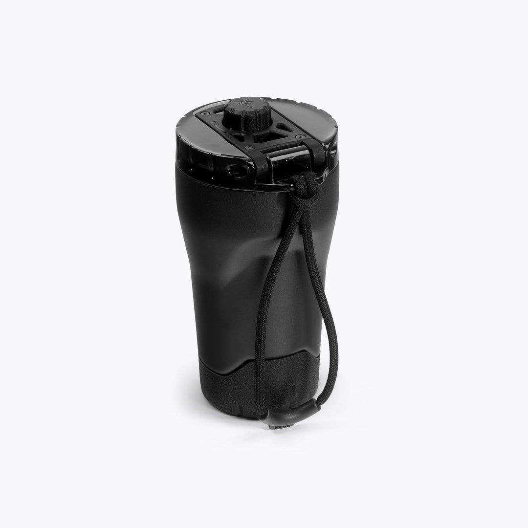 Rift Tumbler 10 oz in Black, VSSL, detail