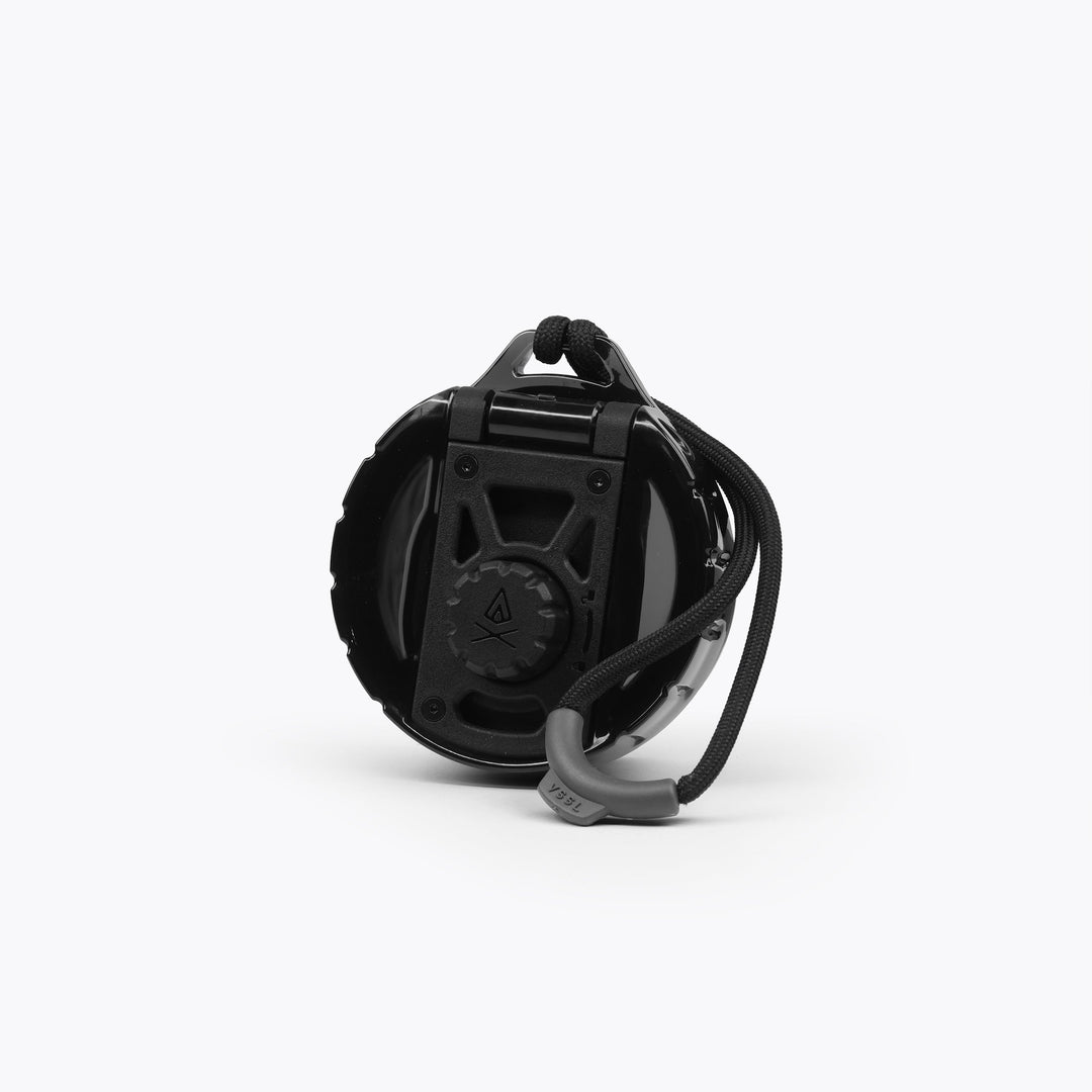Rift Tumbler 10 oz in Black, VSSL, detail