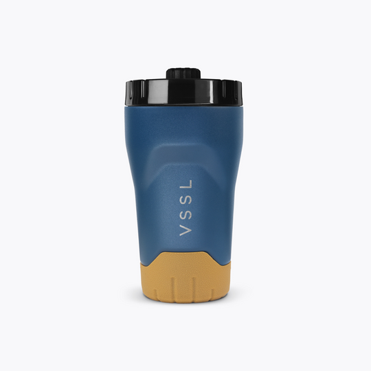 Rift Tumbler 10 oz in Pacific Blue, VSSL, front